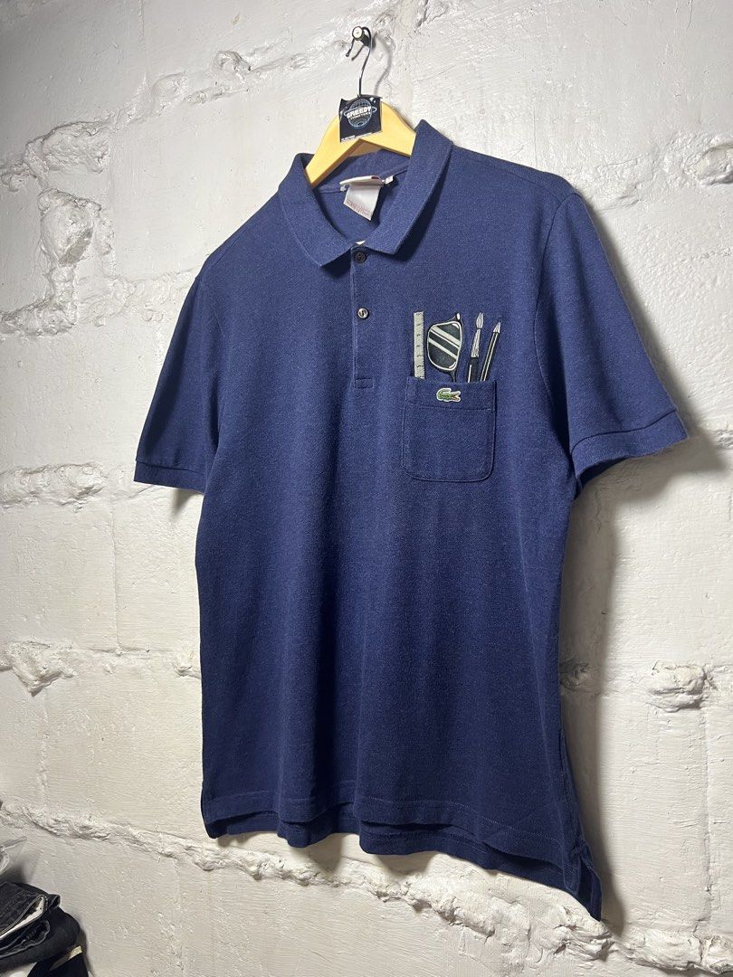LACOSTE LIVE STATIONERY HERITAGE MOLTEN HEATHER MATERIAL (BLUE) (Category: Tshirts & Polo Shirts ) located in Las Pinas. Submitted by greedythrifterz (Listing ID 1463257721, Image 3). Description: LACOSTE LIVE STATIONERY HERITAGE MOLTEN HEATHER MATERIAL (BLUE) DIMES- WIDTH 20.5, LENGTH (FRONT 26, BACK 27) ALL INCHES (6) NO ISSUE, FREE SHIP, NEGOTIABLE.