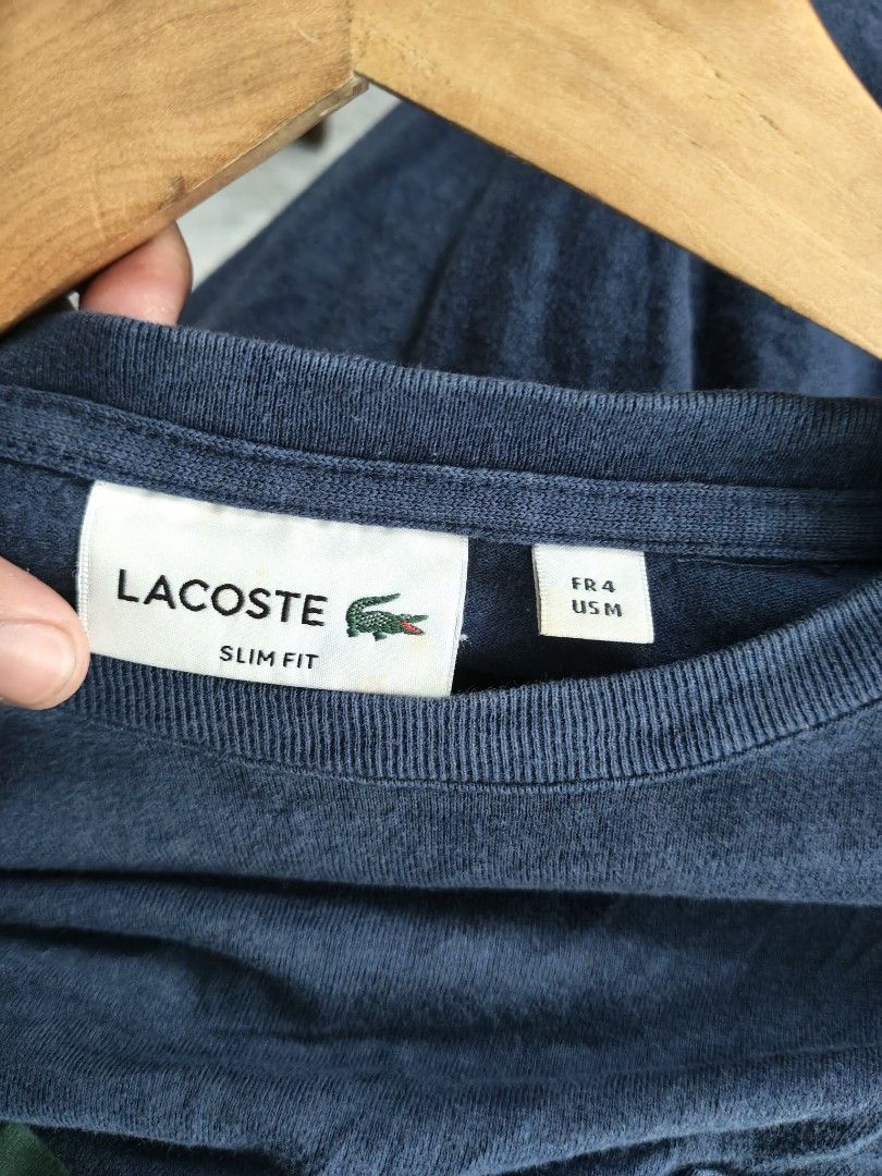 Lacoste Long sleeve T-Shirt (Category: Tshirts & Polo Shirts ) located in Cabadbaran. Submitted by jem1124 (Listing ID 1463188577, Image 3). Description: 20.5x27 excellent condition No issue.