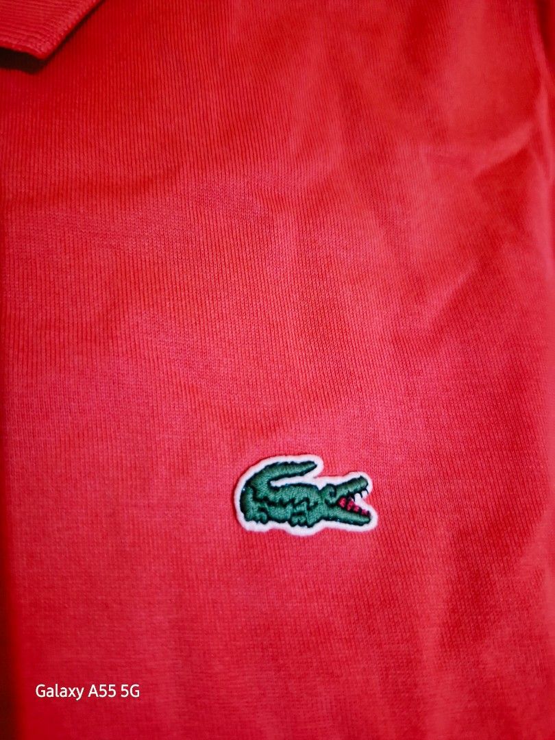 LACOSTE POLO SHIRT (Category: Tshirts & Polo Shirts ) located in Antipolo. Submitted by goldentiger-ac44 (Listing ID 1463264623, Image 2). Description: LACOSTE POLO SHIRT SIZE 6 LARGE GOOD CONDITION ONLY SIGN OF USAGE PRICE 575 ANTIPOLO CITY LOCATION.