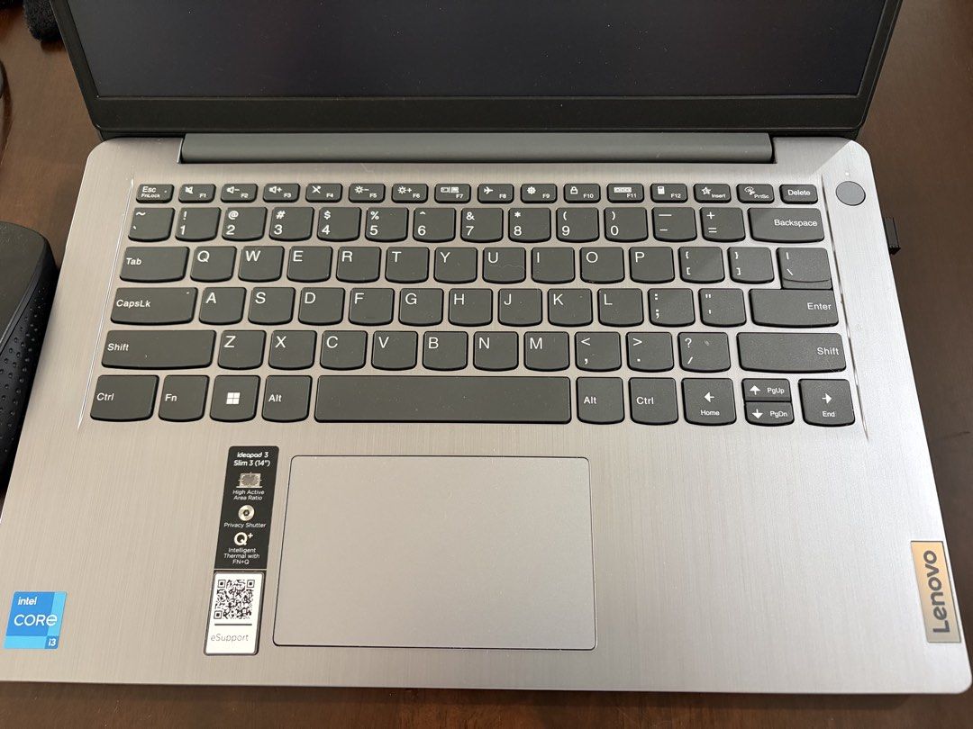 Lenovo IdeaPad 3 14" Laptop with Intel Core i3 (Category: Laptops & Notebooks) located in Makati City. Submitted by denisehh (Listing ID 1463125353, Image 2). Description: - Lenovo IdeaPad 3 Laptop - 14-inch Screen - Intel Core i3 Processor - Includes Delux Mouse - Includes original charger and batt - no issues, rarely used as i have work laptop - Selling due to upgrade Pickup at Lerato makati - with Bluetooth mouse and original laptop bag.