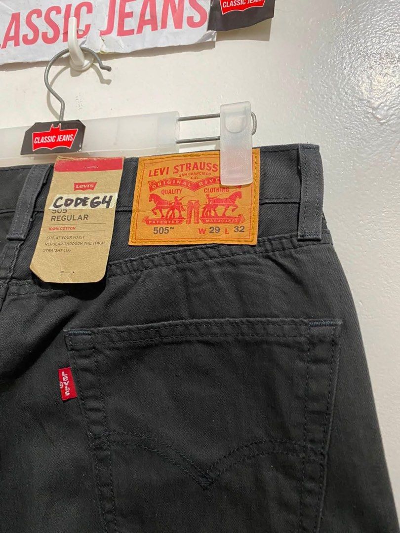 levis 505 (Category: Jeans) located in Taguig. Submitted by cjphvip (Listing ID 1463291865, Image 1). Description: LEVIS 505 CHINO STYLE😎 MINE CODE 64 ₱1500 FREE SF📌 bewang 29 to 30 haba 42 hem 7.5 brandnew ready to wear MINE CODE 64 ₱1500 FREE SF📌.