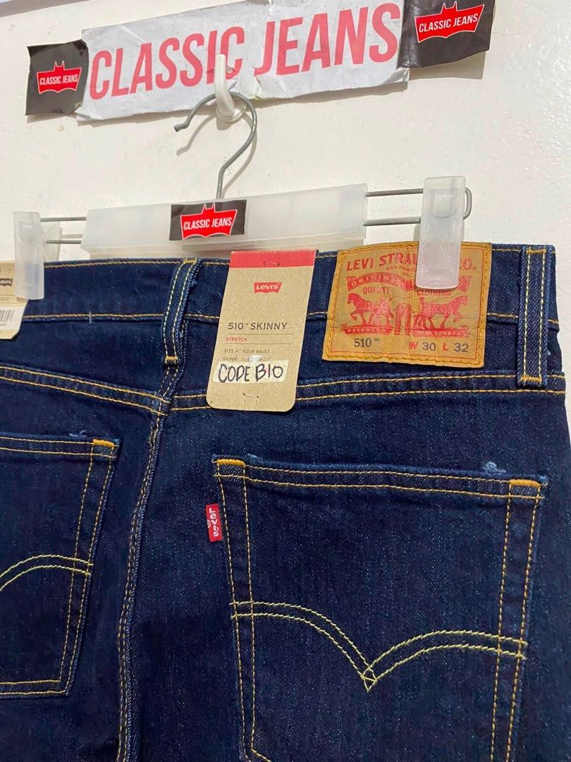 levis 510 (Category: Jeans) located in Taguig. Submitted by cjphvip (Listing ID 1463291642, Image 1). Description: LEVIS 510 SKINNY😎 MINE CODE B10 ₱1900 FREE SF📌 bewang 30 to 31 haba 42 hem 6 brandnew ready to use MINE CODE B10 ₱1900 FREE SF📌.