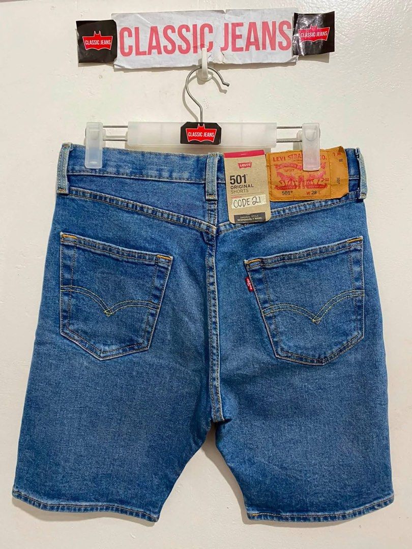levis short (Category: Shorts) located in Taguig. Submitted by cjphvip (Listing ID 1463292149, Image 2). Description: LEVIS 501 JORTS😎 MINE CODE 21 ₱2000 FREE SF📌 bewang 28 to 29 haba 20 hem 8.5 brand new ready to wear MINE CODE 21 ₱2000 FREE SF📌.