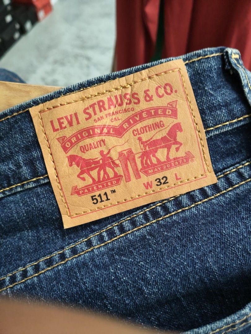 Levi's Strauss Denim short / jort (Category: Shorts) located in Cabadbaran. Submitted by jem1124 (Listing ID 1463193652, Image 3). Description: 32 waistline 16 length excellent condition No issue.