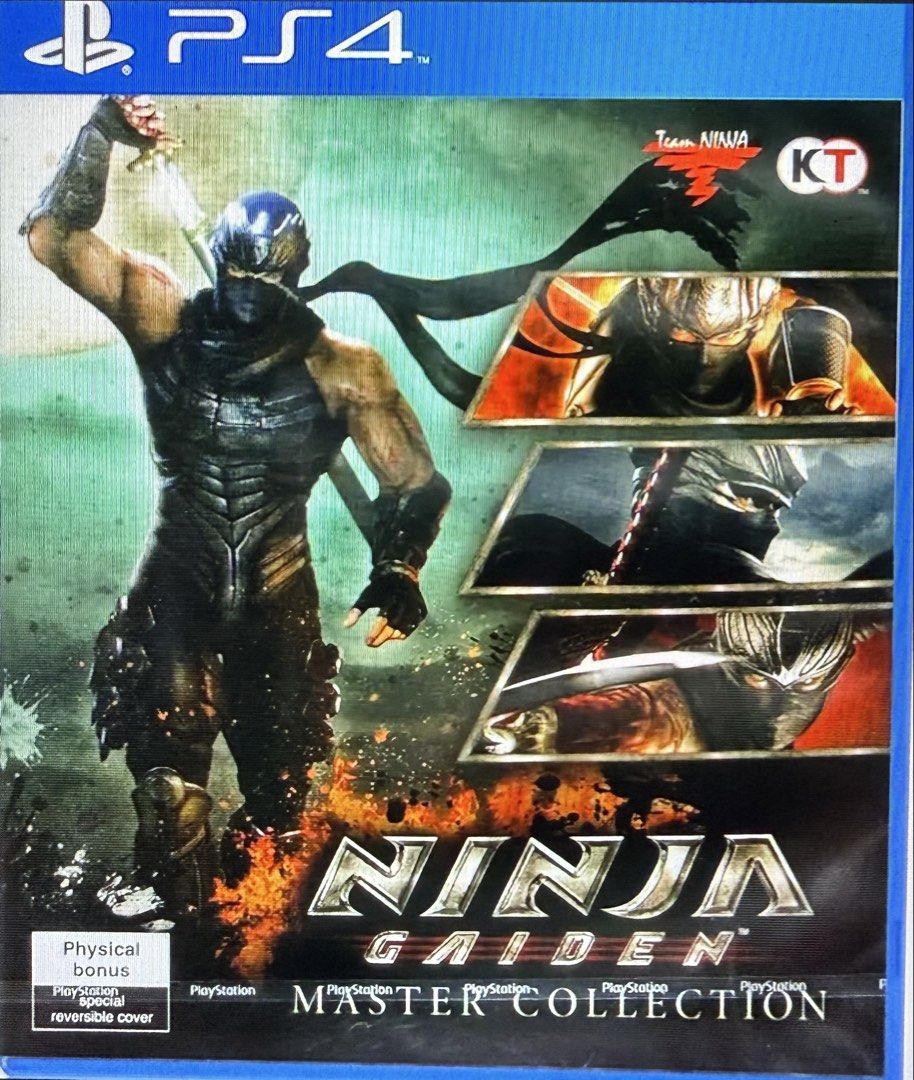 LF>>>>>> ninja gaiden collection edition PS4 (Category: PlayStation) located in Manila. Submitted by aatroxlave39061 (Listing ID 1463297133, Image 1). Description: - Ninja Gaiden Master Collection for PS4 - Includes: Ninja Gaiden, Ninja Gaiden II, Ninja Gaiden 3: Razor's Edge - Physical Bonus: Special reversible cover included - Genre: Action - Platform: PlayStation 4.
