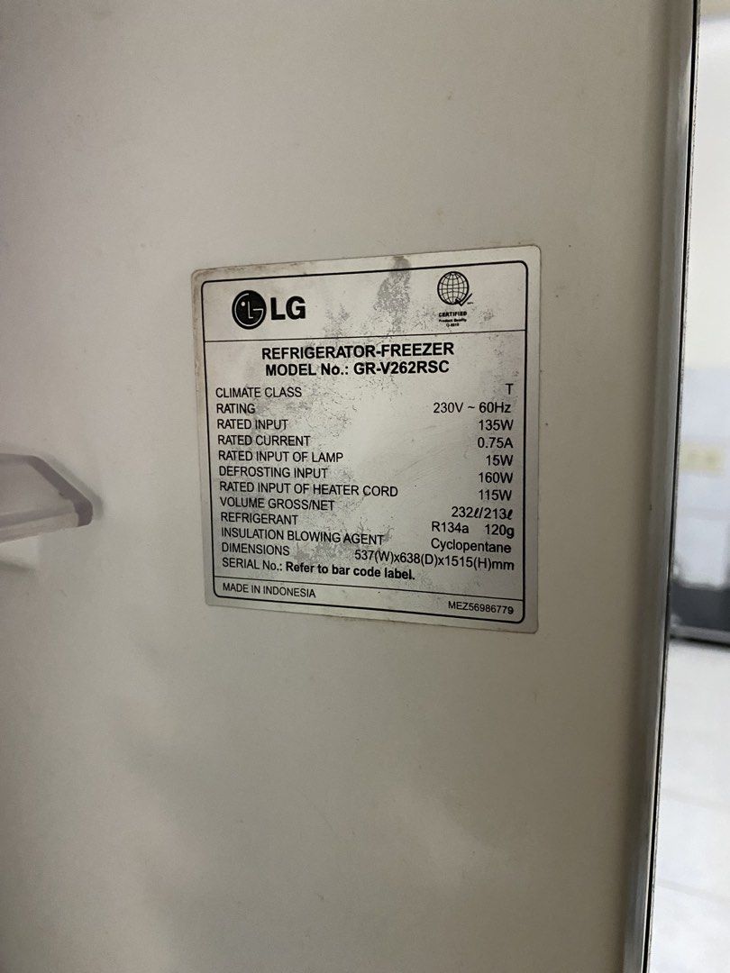 Freezer and Refrigerator (Category: Refrigerators and Freezers) located in Baguio. Submitted by puremountain.92c459 (Listing ID 1463306119, Image 2). Description: 📍Baguio City.