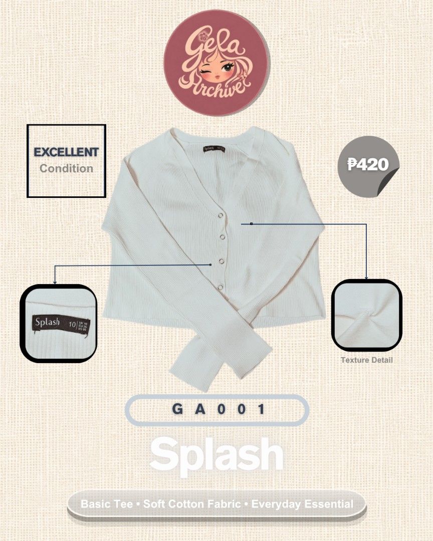 Light Blue Long Sleeve Top (Category: Activewear) located in Manila. Submitted by gelaarchive._ (Listing ID 1463293008, Image 1). Description: .