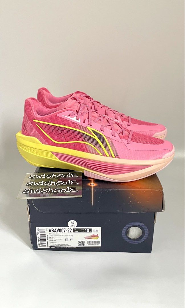 LINING ULTRALIGHT 2025 Cherry (Category: Sneakers) located in Pasig City. Submitted by swishsole (Listing ID 1463129915, Image 2). Description: LI-NING ULTRALIGHT 2025 Cherry 📦 Brand New with box & tag 🛒 SALE: ₱3999 ✅ 🏷️ SRP: ₱9,000 ❌ 📏 Mens: US 10 - on hand 📈Price may change without prior notice MODE OF PAYMENT: 📲 GCASH verified account 🏦 Bank Transfer ( BDO ) Required downpayment to avoid cancellation ALL SALES ARE FINAL. NO RETURN. NO E