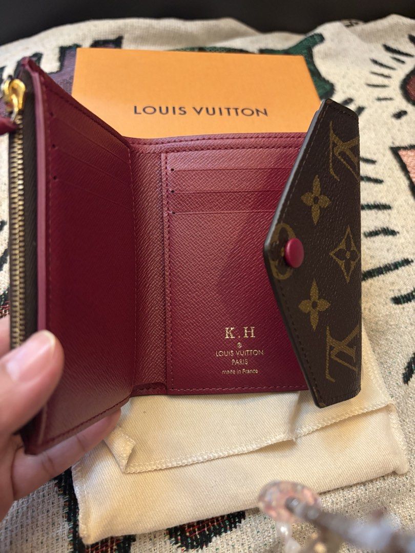 Louis vuitton victorine wallet (Category: Wallets & Card holders) located in Malolos. Submitted by 3Coolitz (Listing ID 1463246675, Image 2). Description: With initials, can be removed easily.