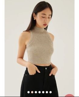 Love Bonito | Knit Mock Top - Small (Category: Sleeveless) located in Roxas City. Submitted by elliesuite (Listing ID 1463257780, Image 1). Description: Read: LAST PRICE POSTED ‼️ NO WHEN WORN ‼️ NO MEASUREMENTS Brand New with Tags Size: Small Stretchable HQ knit SF c/o Buyer. (JRS Express ONLY ₱150) No grab/lala (not from the Metro) All sales are final. No REFUND. No return / exchange. .