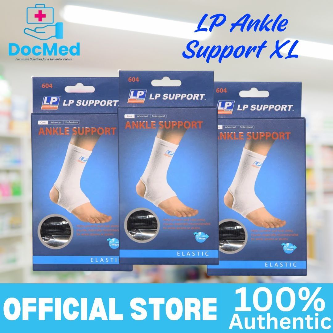 LP ANKLE SUPPORT XL (Category: Medical Supplies & Tools) located in Quezon City. Submitted by zee_010200 (Listing ID 1463217904, Image 2). Description: - Brand: LP Support - Product: Ankle Support - Size: XL - Material: Elastic - Feature: Provides stability and comfort - Ideal for: Injury recovery, sports, daily activities.