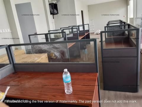 L-SHAPE WORKSTATION WITH GLASS OFFICE PARTITION (Category: Office Furniture & Fixtures) located in Quezon City. Submitted by cherry.ltsdeco (Listing ID 1463128329, Image 2). Description: LTSDECO Home and Office Furniture Trading MANUFACTURER • FABRICATOR • SUPPLIER Looking for office furniture, modular partitions, workstations, or customized furniture? We can help! LTSDECO Home and Office Furniture Trading is a trusted manufacturer, fabricator, a