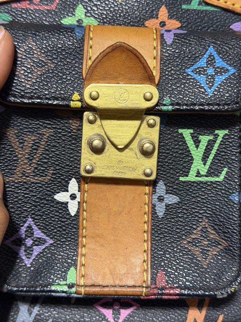 Lv multicolor (Category: Shoulder Bags) located in Manila. Submitted by prelovedbyramiah (Listing ID 1463250259, Image 2). Description: no flaws.
