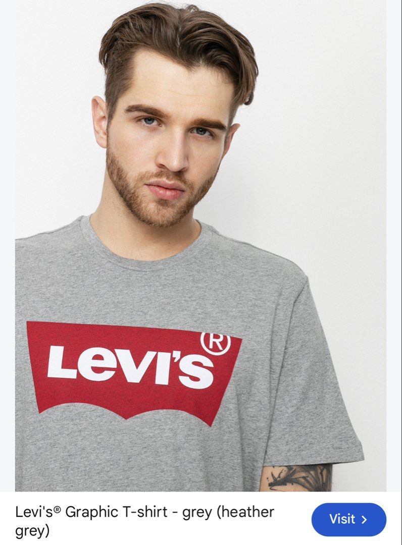 L*v'is tee (Category: Tshirts & Polo Shirts ) located in Manila. Submitted by paulovenegaskalakal2020 (Listing ID 1463153995, Image 2). Description: L*vi's tee Crack print (design) XXLarge- 22 width x 30 length inches Good as new Crispy MINE 1,185 +sf.