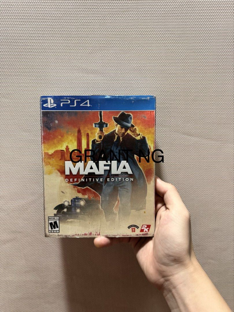 Mafia Definitive Edition (Category: PlayStation) located in San Juan City. Submitted by grantandreng (Listing ID 1461725995, Image 3). Description: Mafia Definitive Edition PS4/Free PS5 Upgrade No issues Location: - San Juan City - SM Cherry Antipolo (weekdays) Or shipping at buyer’s expense.