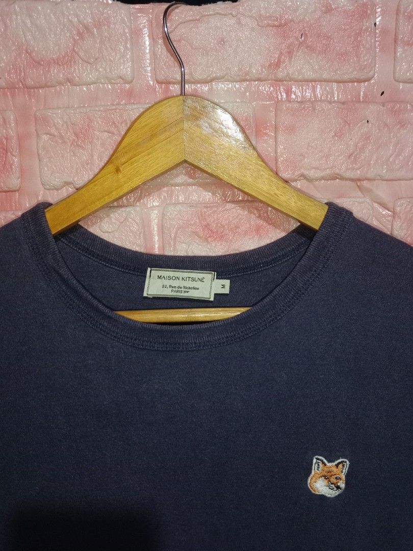 Maison Ketsune (Category: Tshirts & Polo Shirts ) located in Davao. Submitted by ayeeasyshop13 (Listing ID 1463277866, Image 2). Description: Maison Ketsune T-shirt Very good Condition Size medium on tag Dimension 20/27 450 + SF.