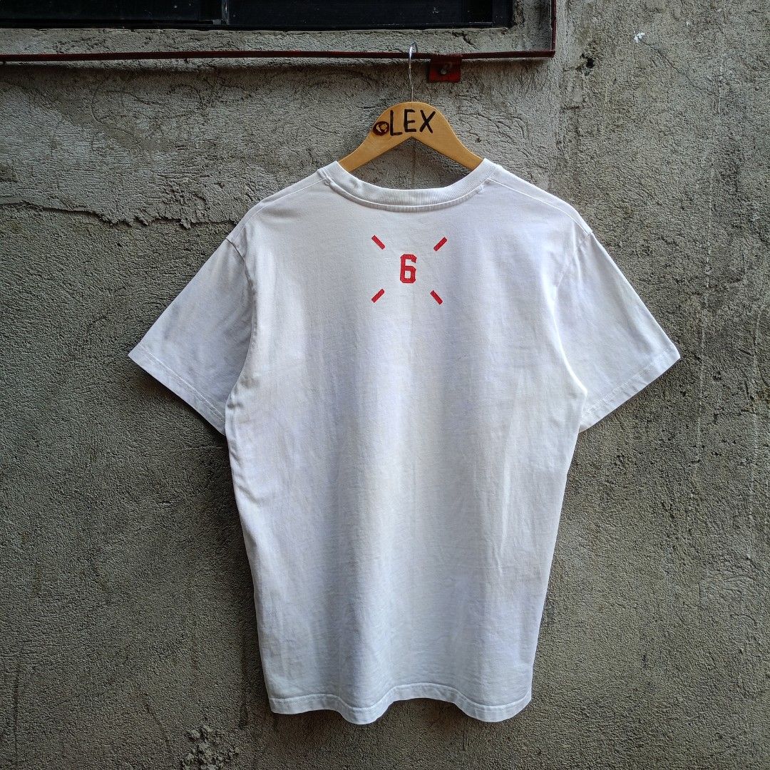MAISON MARGIELA (Category: Tshirts & Polo Shirts ) located in Koronadal. Submitted by thriflex.29 (Listing ID 1463270201, Image 2). Description: MAISON MARGIELA Size On Tag: Small Measurements: Width 21 Length 27 Condition: 9/10 - Excellent Colorate: 9.5/10 Issue: Harilines Mine: 650.