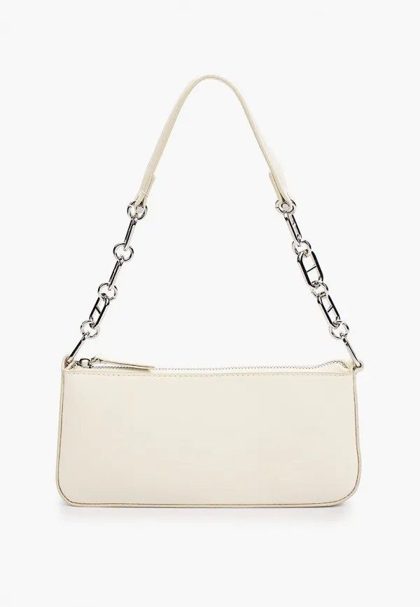 MANGO MANDY White Small Shoulder Bag with Chain Strap (Category: Shoulder Bags) located in Quezon City. Submitted by vwj.g (Listing ID 1463254250, Image 1). Description: ⭐️ RFS: Decluttering ⭐️ Details: - Brand: MANGO (MNG) - Model: Mandy Shoulder Bag - Never used - Minor paint/coating wear on the top handle due to storage - Bag body and hardware are otherwise in good condition - Silver chain strap with unique links - Zipper closure - Interior MN