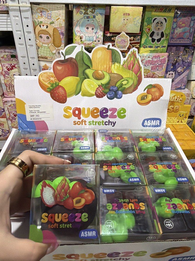 Mangosteen Squishy Crunchy (Category: Designer & Blind Box Toys) located in Quezon City. Submitted by eskyanolvia (Listing ID 1463223780, Image 1). Description: .