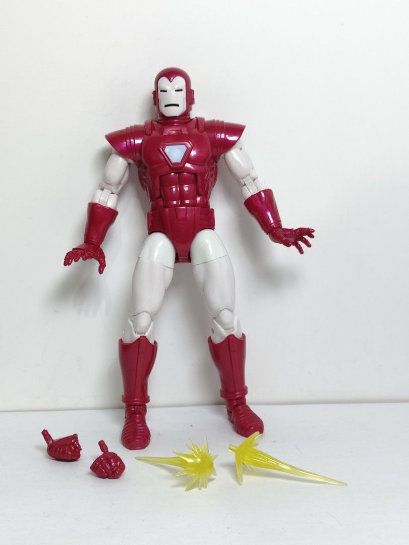 Marvel Legends Iron Man Modular Armor 5pack (Category: Figurines & Statues) located in Abucay. Submitted by lxtoyverse (Listing ID 1463139002, Image 1). Description: - Marvel Legends Iron Man Modular Armor action figure - Striking metallic red and white color scheme - Comes with interchangeable alternate hands - Includes awesome blast effect accessories - A must-have for any serious Marvel collector - Ideal for dynamic display posing.