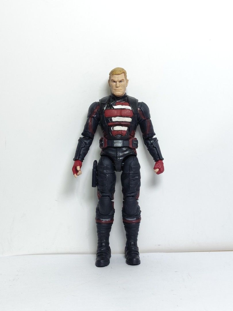 Marvel Legends John Walker Captain America Action Figure (Category: Figurines & Statues) located in Abucay. Submitted by lxtoyverse (Listing ID 1463138481, Image 1). Description: kitbash iba ulo repainted dibdib.