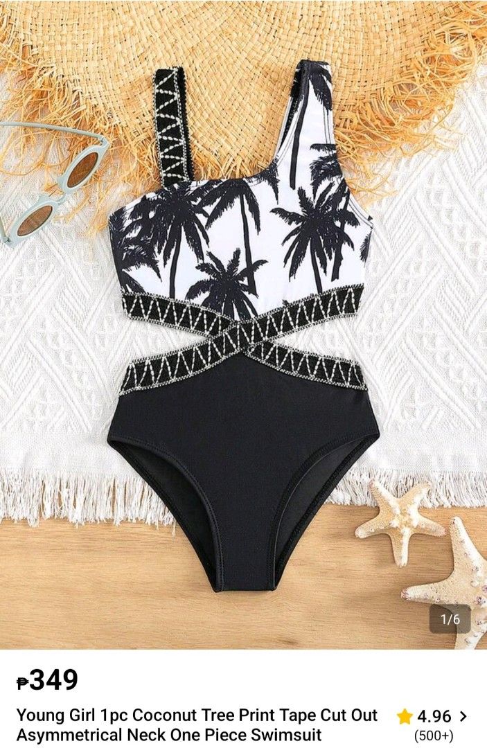 Matching Family Swimsuit (Category: Bikinis & Swimsuits) located in San Mateo. Submitted by shop_with_nicer (Listing ID 1463213736, Image 3). Description: - Matching swimwear set for the whole family (Php300 each / 750 take all) - Fun coconut tree print design. - Includes: Men's trunks, Women's halter one-piece, Girl's one-piece. - Perfect for beach vacations and pool days. - Get ready for sun and fun!.