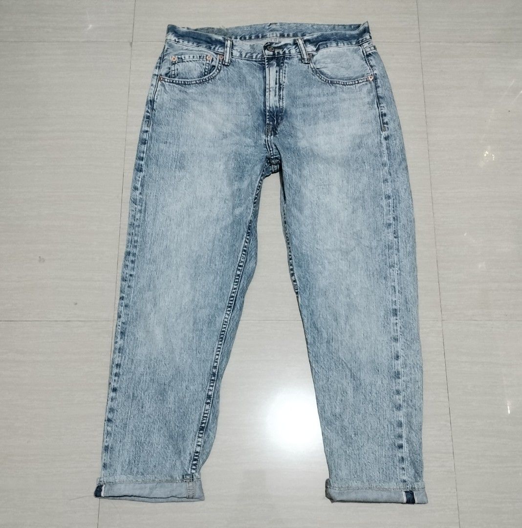 MBBCAR SELVEDGE JEANS (Category: Jeans) located in Sariaya. Submitted by social_animalz (Listing ID 1463296088, Image 1). Description: waist: 34 length: 38.25 inches leg opening: 6.75 inches shipping fee is not included.