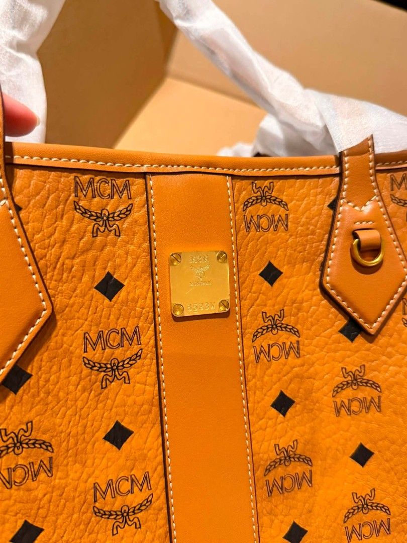 MCM Medium Tote (Category: Luxury Bags & Wallets) located in Manila. Submitted by JustLuxPH (Listing ID 1463148145, Image 2). Description: On Hand PH 😍 Super nice in actual 💯 Original 🔹Actual photos are posted ✅ Complete Inclusions (Paper bag , Dust bag, Pouch, Cards) 🏦 MOP: BDO, BPI, GCASH 🔸 Price is negotiable 📌 Justluxph is not affiliated with any brands featured. All copyrights remain sole property of the brand holders..