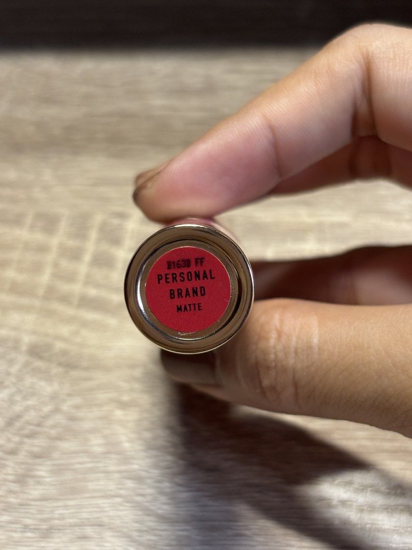 Mecca Max Pout Red Lipstick (Category: Makeup) located in Davao. Submitted by mielle_888 (Listing ID 1463125933, Image 3). Description: Mecca Max Pout Lipstick Shade: Personal Brand 💋 .