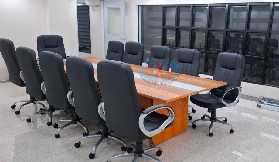 meeting room table setup | CONFERENCE TABLE | EXECUTIVE CHAIR (Category: Office Furniture & Fixtures) located in Quezon City. Submitted by 09450727273 (Listing ID 1463186689, Image 2). Description: OFFICE FURNITURE | FAST PRODUCTION | SHORT LEAD TIME Upgrade your workspace with quality office furniture — available for bulk orders, supply, and installation. PRODUCTS AVAILABLE: • Office Partition • Linear Workstations • Office Tables • Office Chair