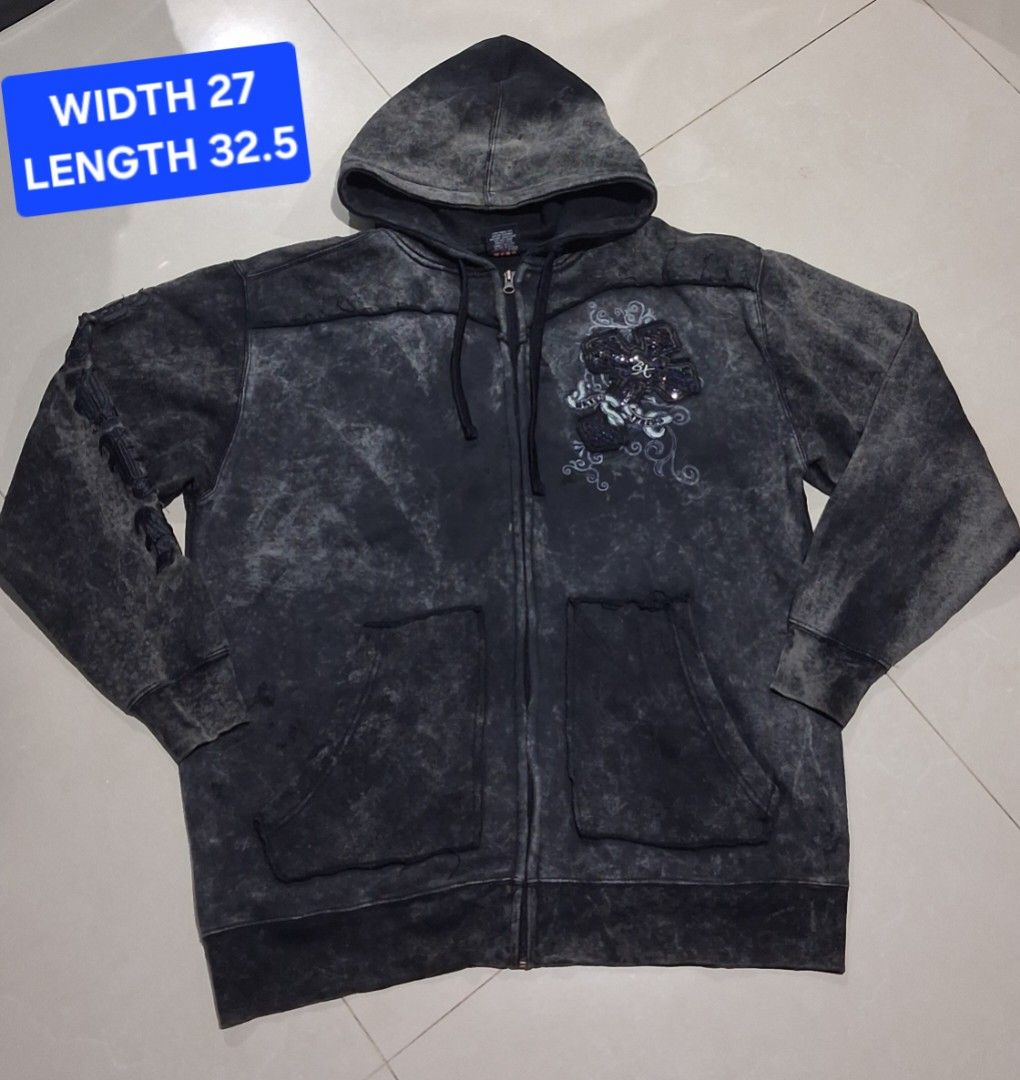 MENS JACKET (Category: Coats, Jackets and Outerwear) located in Paranaque City. Submitted by dennis_580 (Listing ID 1463216419, Image 1). Description: BROOKLYN EXPRESS FULL ZIP JACKET PLUS SIZE JACKET WIDTH 27 LENGTH 32 PM.
