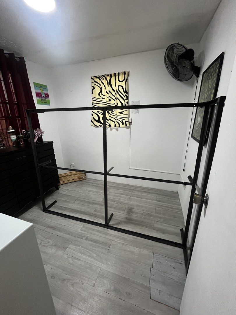 Metal Bed Frame with Wooden Slats (Category: Bed Frames & Mattresses) located in Cavite. Submitted by kulota.store (Listing ID 1463124768, Image 1). Description: - Sturdy metal bed frame - Wooden slats for good mattress support - Easy to assemble - Ideal for bedroom upgrades - Mattress not included - Selling as is.