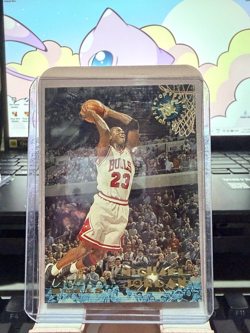 Michael Jordan Lot (Category: Raw Singles) located in Calauan. Submitted by everythingandnbacards (Listing ID 1463122654, Image 2). Description: - 1993-94 Skybox Z-Force Michael Jordan Basketball Card - Features the legendary Chicago Bulls player in action - A must-have for any MJ fan or collector - Comes protected in a card sleeve - Own a piece of basketball history!.