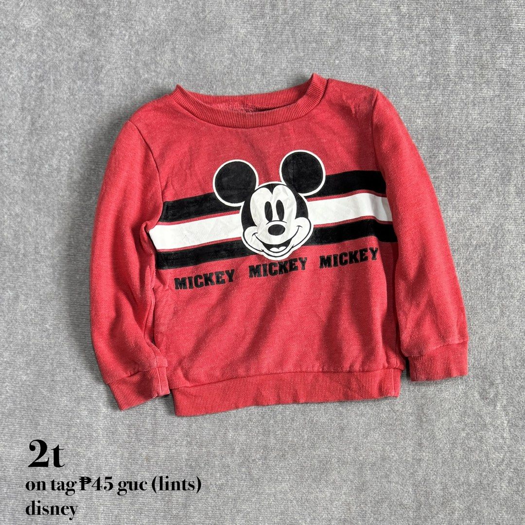 mickey mouse: disney kids sweater (Category: Babies & Kids Fashion) located in Baguio. Submitted by mapa_laku (Listing ID 1463258017, Image 1). Description: .
