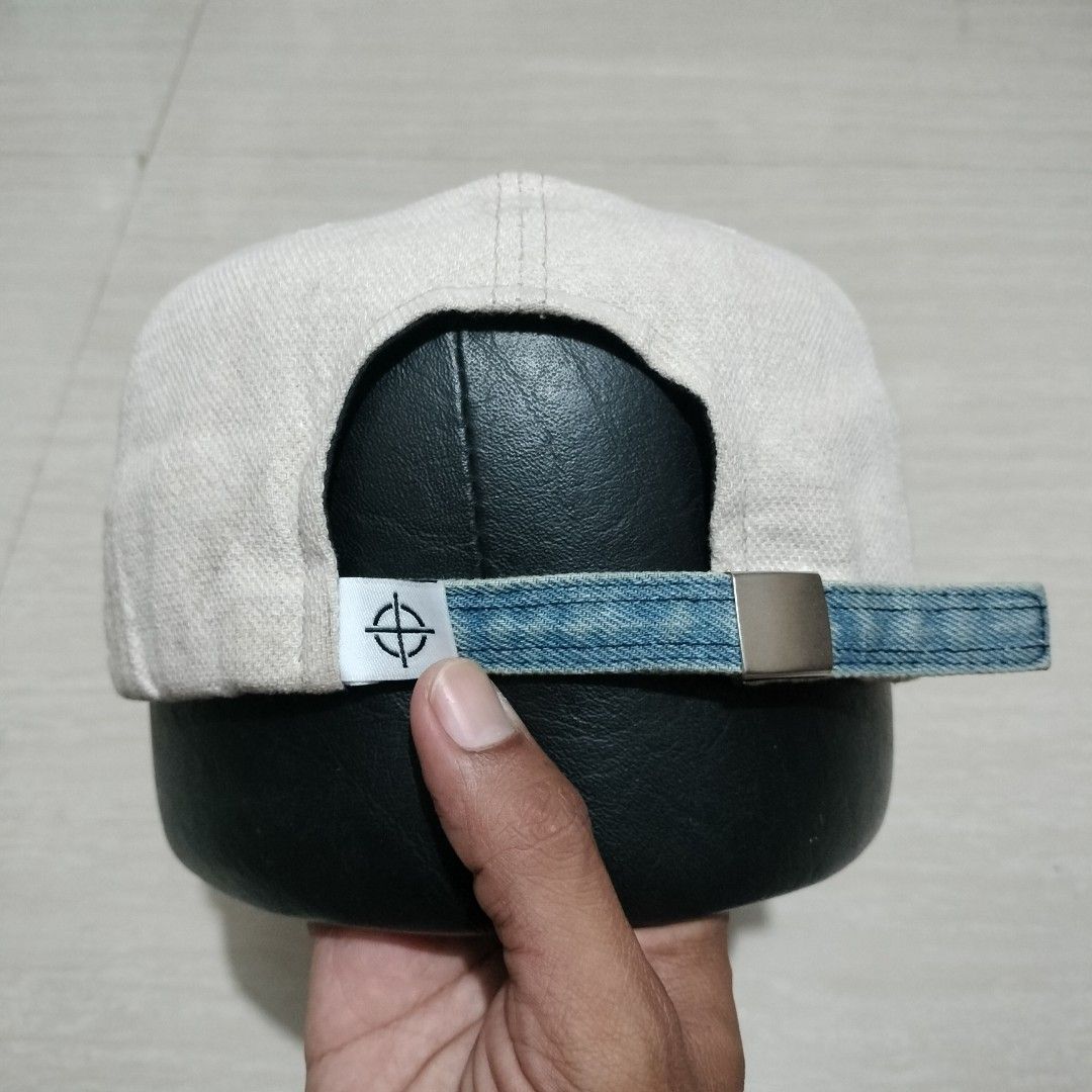 MILLITAGE CAMPING CAP (Category: Caps & Hats) located in Sariaya. Submitted by social_animalz (Listing ID 1463297823, Image 2). Description: may fade sa edge ng denim brim shipping fee is not included.