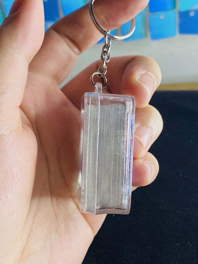 Mini Plating Cards keychain (Category: Character Goods) located in Manila. Submitted by kawaii_omocha_est2020 (Listing ID 1463296867, Image 2). Description: Complete. ✅ Mine Now, Pay Now ✅ Please check all photos for complete details. ✅ Please manage your expectations, most items are preloved and not for those who are sensitive about condition. ✅ Actual color may vary due to lighting conditions. ✅ Due to limited reply quota, I will only entertain