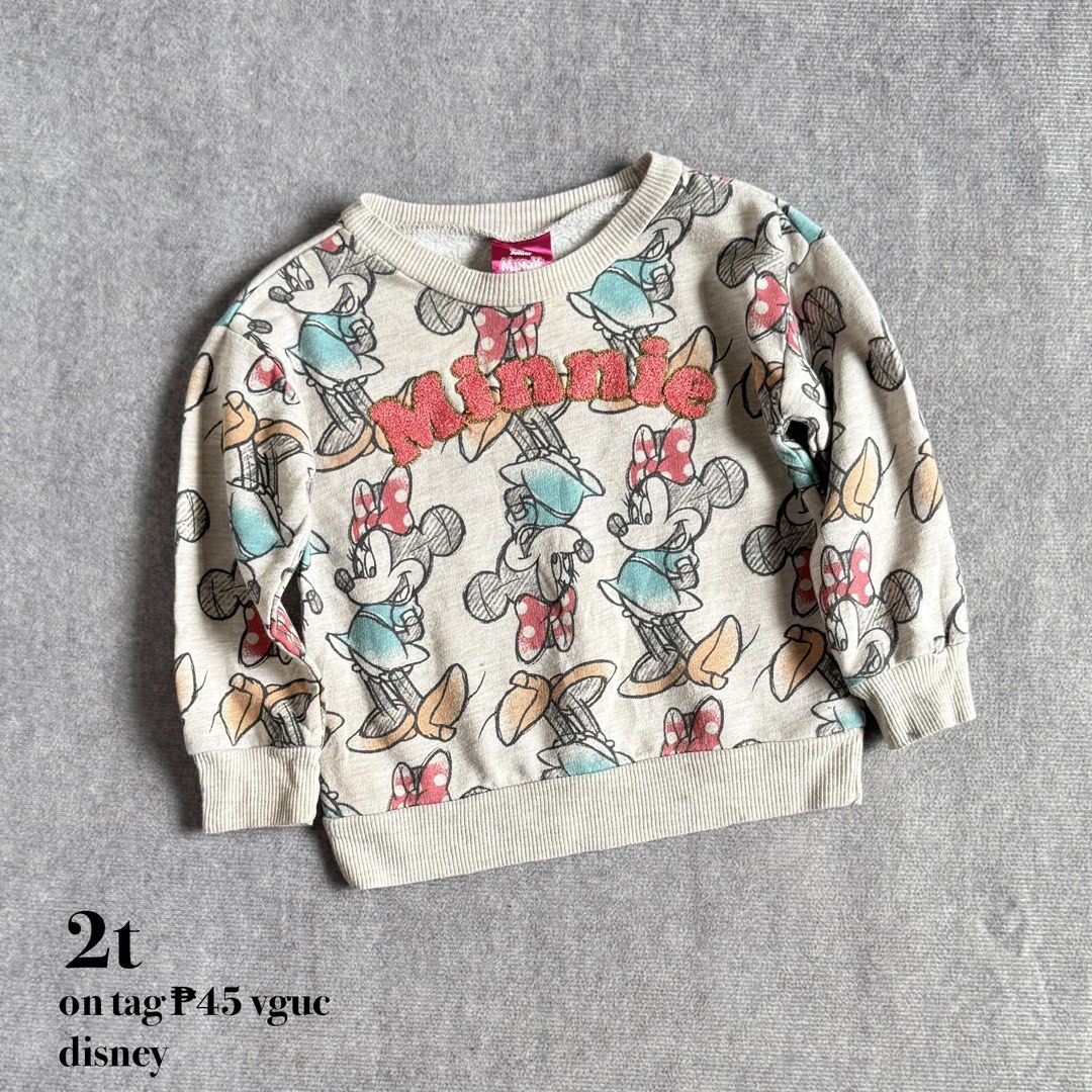 minnie mouse: disney kids sweater (Category: Babies & Kids Fashion) located in Baguio. Submitted by mapa_laku (Listing ID 1463175726, Image 1). Description: .