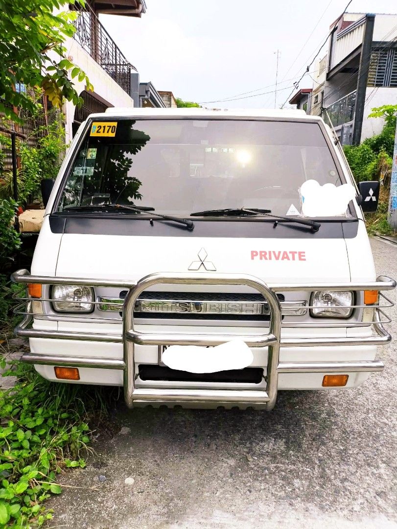 Mitsubishi L300 FB EXCEED MT Manual (Category: Used Cars) located in Caloocan City. Submitted by superglord (Listing ID 1463233344, Image 1). Description: FOR SALE!!! L300 Mitsubishi FB Exceed MT 2016 Model Dual Aircon P360,000.00 63k odo Complete Papers Registered up to Year 2027 Privately used Tinted, dual (front and rear) dashcam (front & back), with stainless steel frame in front bumper and in back tail lights, back door has stainless steel h