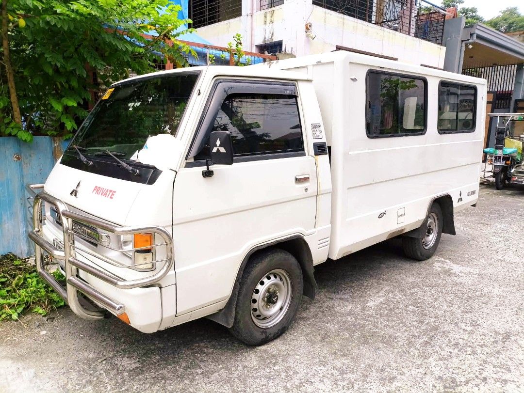 Mitsubishi L300 FB EXCEED MT Manual (Category: Used Cars) located in Caloocan City. Submitted by superglord (Listing ID 1463233344, Image 2). Description: FOR SALE!!! L300 Mitsubishi FB Exceed MT 2016 Model Dual Aircon P360,000.00 63k odo Complete Papers Registered up to Year 2027 Privately used Tinted, dual (front and rear) dashcam (front & back), with stainless steel frame in front bumper and in back tail lights, back door has stainless steel h