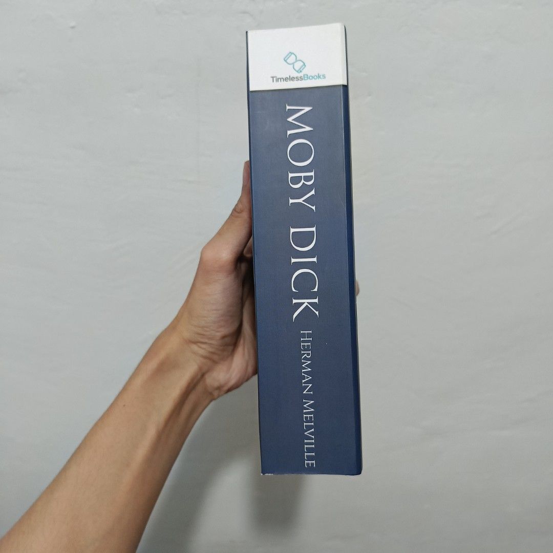 Moby Dick — Herman Melville (Category: Storybooks) located in Manila. Submitted by x_danilo (Listing ID 1463167760, Image 2). Description: PLEASE READ HERE: Title: Moby Dick — Herman Melville Condition: Very Good Condition. Authentic Copy. Pages: 670 Pages Price: ₱200 + SF GENRE: • Fiction / Classic / Adventure / Literature / Novel / BookClub Issue/s: • — MOP: • Bank Transfer / Gcash • Meetup: SM Fairview (if total purchase exceeds ₱500) NOTE: Fo