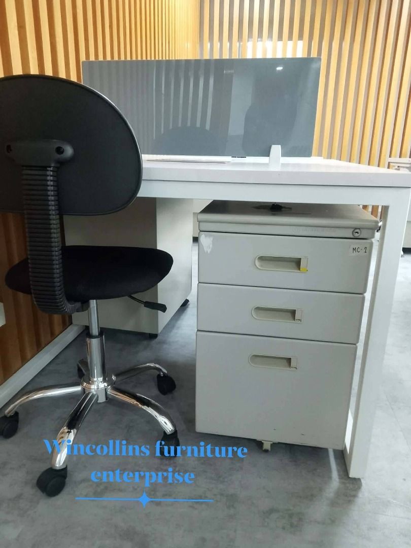 MODULAR WORKSTATION 2 SEATERS WITH ACRYLIC DIVIDER PARTITION (Category: Tables & Sets) located in Caloocan City. Submitted by wincollins34516 (Listing ID 1463142612, Image 2). Description: MODULAR WORKSTATION CUBICLES OFFICE PARTITION 📩 For inquiries and a FREE quotation, message us today! Ms. Mia 📱 09772709168 📘 Wincollins Furniture Enterprise Direct Suppliers We offer: ✔️ Customized Reception Table ✔️ Gang Chairs ✔️ L-Shape Executive Table ✔