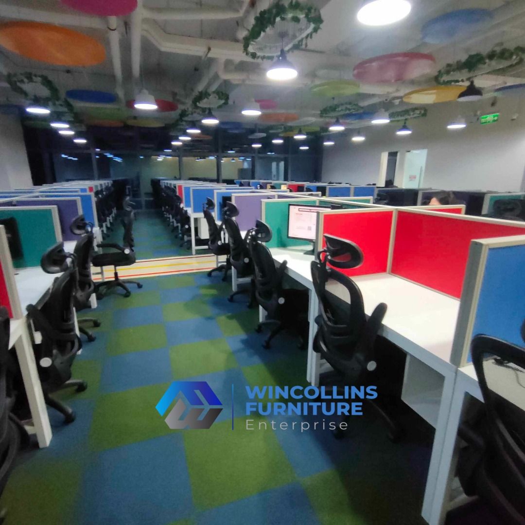 Modular workstation cubicles/table office partition (Category: Office Furniture & Fixtures) located in Caloocan City. Submitted by wincollins34516 (Listing ID 1463135168, Image 2). Description: MODULAR WORKSTATION CUBICLES OFFICE PARTITION 📩 For inquiries and a FREE quotation, message us today! Ms. Mia 📱 09772709168 📘 Wincollins Furniture Enterprise Direct Suppliers We offer: ✔️ Customized Reception Table ✔️ Gang Chairs ✔️ L-Shape Executive Ta
