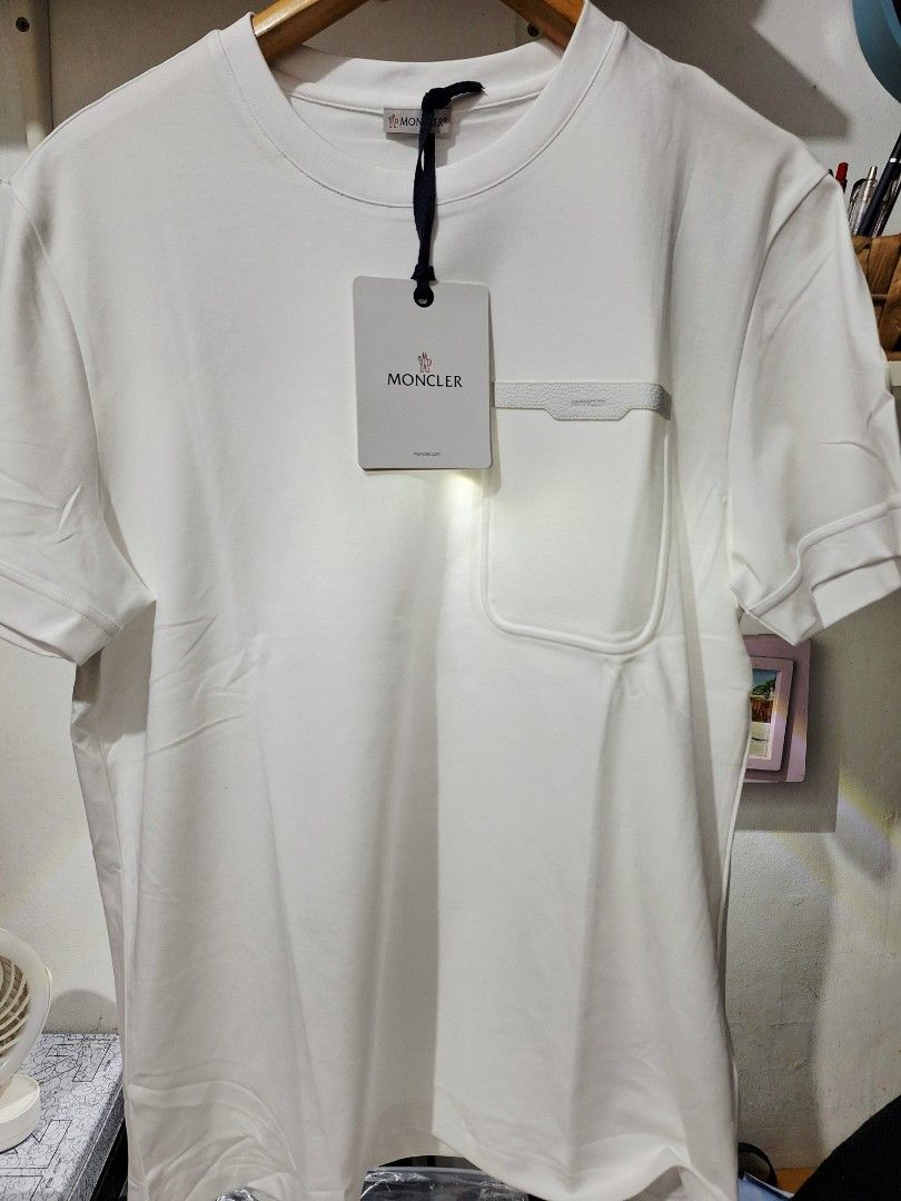Moncler soft cotton stretch shirt (Category: Tshirts & Polo Shirts ) located in Muntinlupa City. Submitted by kstefanomela14 (Listing ID 1463267786, Image 1). Description: brandnew legit no issue moncler super white shirt size 2 - 20x27 size 3 - 21x28 size 4 - 22x29 size 5 - 23x30 cod cop lbc lalamove j&t.
