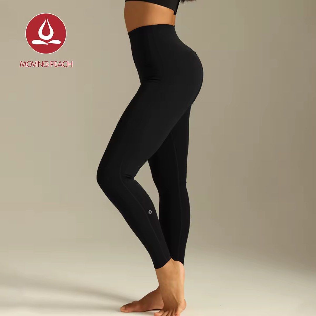 Moving Peach Black High Waisted Workout Compression Leggings (Category: Activewear) located in Manila. Submitted by joan.here (Listing ID 1463233909, Image 2). Description: Brand: Moving Peach Condition: worn once Size: S Color: Black Style: High-waisted leggings Perfect for: Workouts and everyday wear Features: Stretchy fabric for ultimate comfort - Compression leggings Rfs: decluttering Mop: bank transfer Delivery: sf c/o buyer Loc: tondo manil
