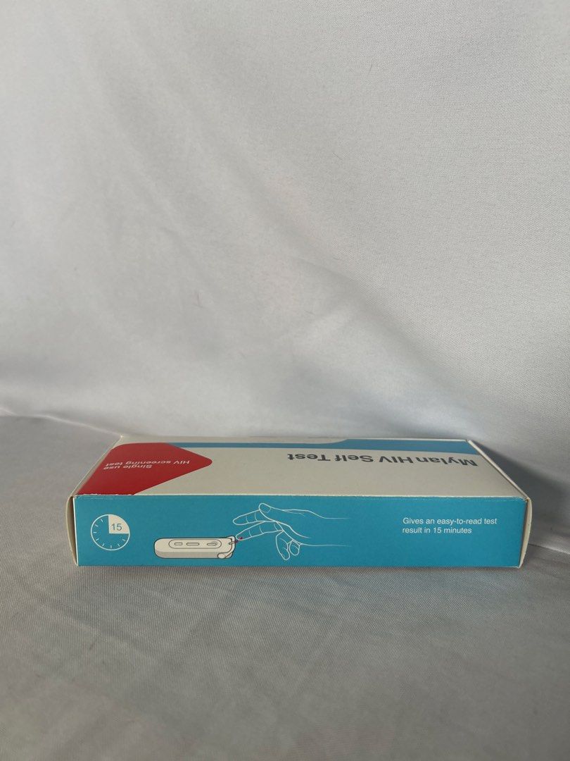 Mylan HIV Self Test (Category: Medical Supplies & Tools) located in Quezon City. Submitted by carmi.md (Listing ID 1463189180, Image 3). Description: - Brand new, bought at Watsons - For easy and accurate HIV screening - Provides results in just 15 minutes. - Pack includes: 1x Test device, 1x Bottle of test fluid, 1x Care card RFS: Extra kit Expiry: April 7, 2027.