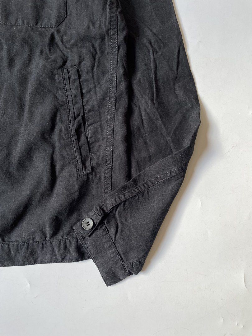 N°4 Utility Jacket (Category: Coats, Jackets and Outerwear) located in Baguio. Submitted by chronicles_cache (Listing ID 1463263498, Image 2). Description: Condition: Great Size tagged: 4 Width: 20 Length: 26 Shoulder: 18 Sleeve: 26.5.