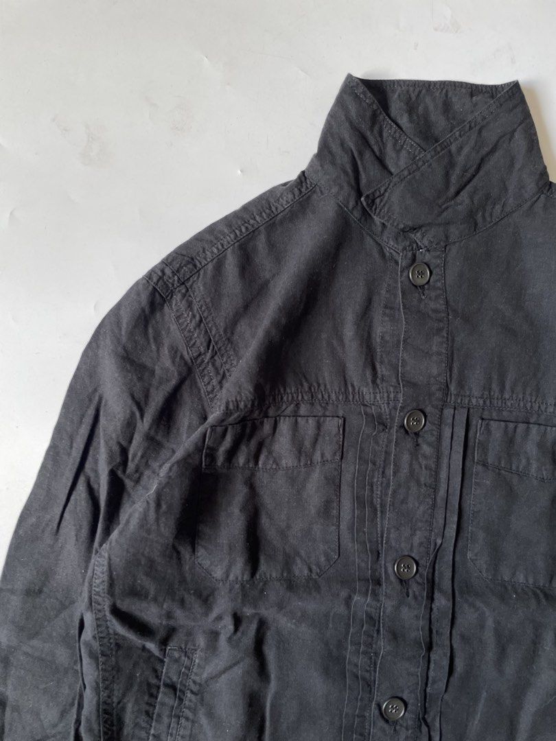 N°4 Utility Jacket (Category: Coats, Jackets and Outerwear) located in Baguio. Submitted by chronicles_cache (Listing ID 1463263498, Image 3). Description: Condition: Great Size tagged: 4 Width: 20 Length: 26 Shoulder: 18 Sleeve: 26.5.