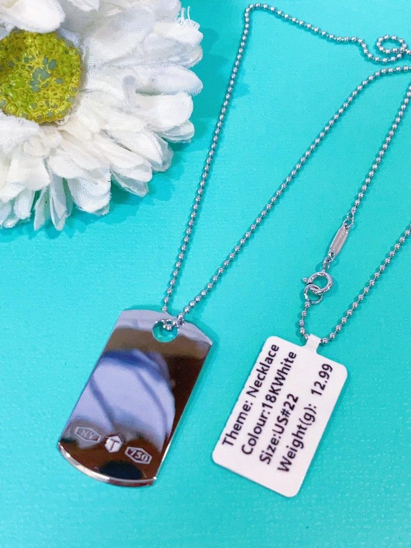 name tag necklace 18k gold (Category: Necklaces) located in Manila. Submitted by primejewelry (Listing ID 1463225476, Image 2). Description: .