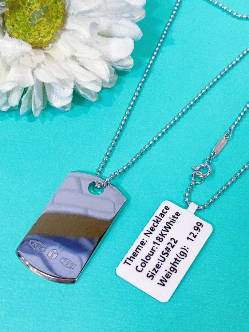 name tag necklace 18k gold (Category: Necklaces) located in Manila. Submitted by primejewelry (Listing ID 1463225476, Image 3). Description: .