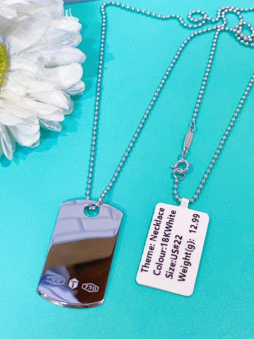 name tag necklace 18k gold (Category: Necklaces) located in Manila. Submitted by primejewelry (Listing ID 1463225476, Image 1). Description: .
